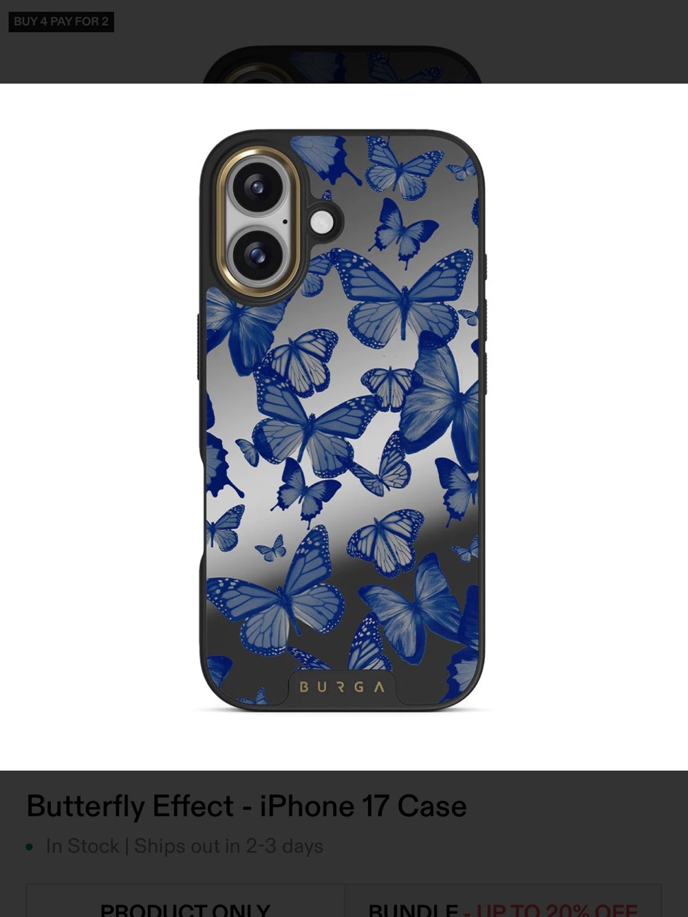 Mirrored iPhone 17 case